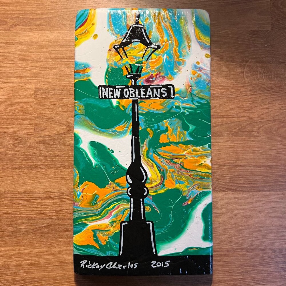Rickey Charles 2015 Painting New Orleans